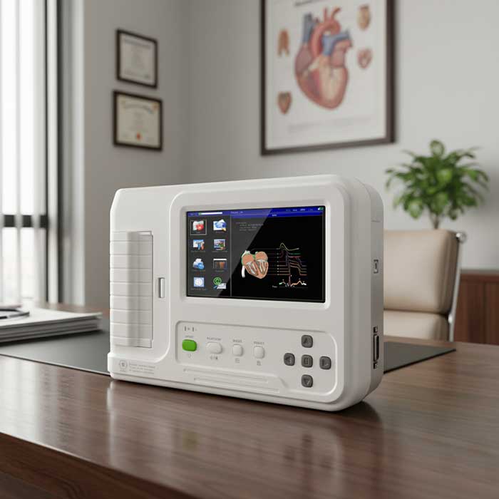 electrocardiografo de seis canales